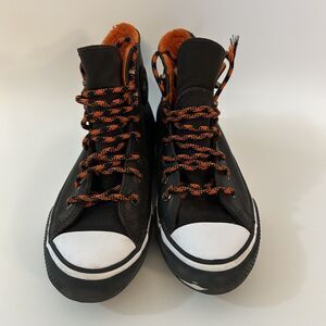 Converse‎ All Star Mountain Club Black & Orange High Top Gore-Tex Kids 5.5/3.5